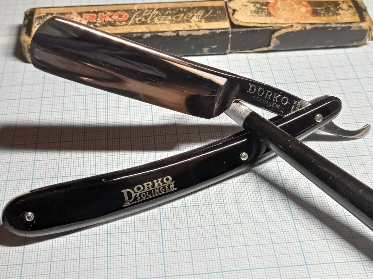 Vintage straight razor Dorko #100 | eBay