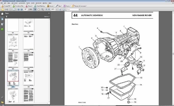 Range Rover III (2002-2012) manuale officina - Immagine 2 di 4