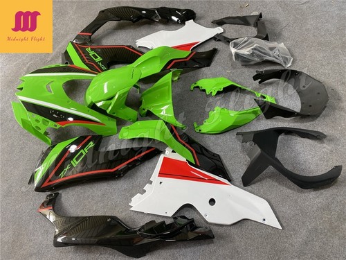 Fairing Kit for 2021-2024 Kawasaki Ninja ZX10R ABS Bodywork Set Green Black Red - Foto 2 di 4