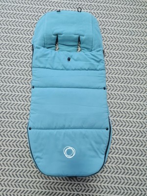 bugaboo footmuff petrol blue