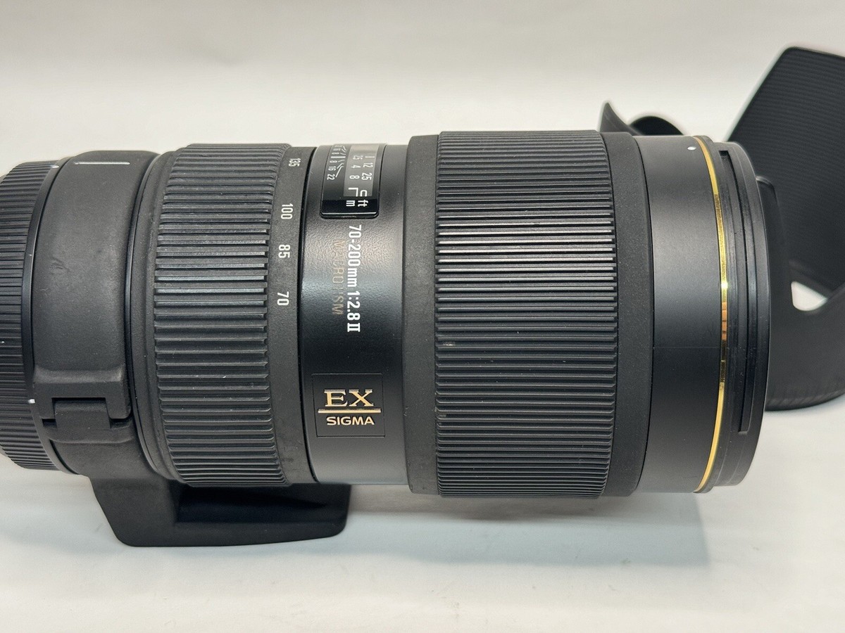 Sigma 70-200M (Nikon) f2.8 II APO DG EX Macro HSM With Hood | eBay