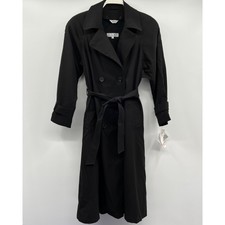 Julia Klein Vintagetrench Coat Belt Made In Russia Lined Sz 6 Nwts