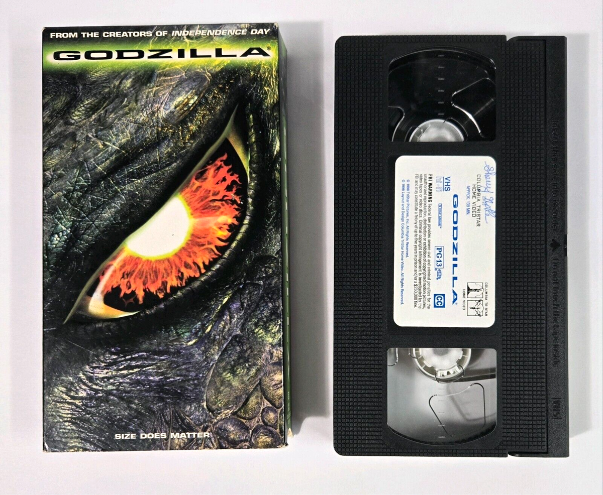Godzilla (VHS Tape) 1998 43396231238| eBay