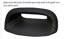 MG ZR Rover 25 Dash Clock Leather Surround Upgrade Green Stitch 1999-2003