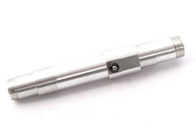KHE BMX Freecoaster Nabe Greyhound Flat Geisha FC Achse silber 4130 CrMo 110mm