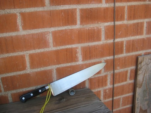 1970s Vintage 11" Blade ** SABATIER *** 2XL Carbon Chef Knife FRANCE - Picture 2 of 11
