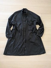 UNIQLO +J Supima Cotton Shirt Dress Black Collab Used JAPAN