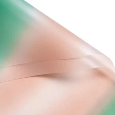 20 Sheets Flower Wrapping Paper - 22.4 x 22.4 inch Cyan Gradient Color Water-Res