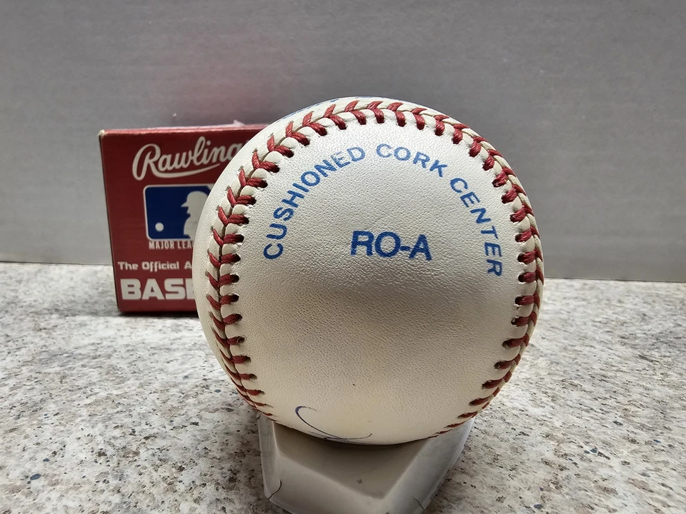 Béisbol Dwight Evans Boston Red Sox MLB autografiado Rawlings sin certificado de autenticidad Foto 4 de 4