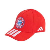 Czapka Z Daszkiem Adidas FC Bayern Monachium Czerwona KT3399 Dzieci