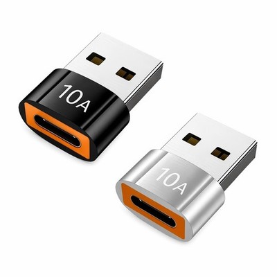 2x-  10A OTG USB 3.0 auf Typ C Adapter USB Buchse auf TypC Stecker 