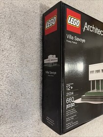 LEGO ARCHITECTURE: Villa Savoye (21014) BRAND NEW SEALED - Razor Blade Cut Front