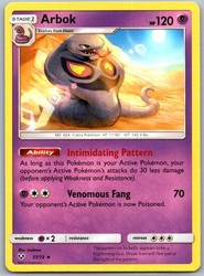 Arbok 37/73 Shining Legends Uncommon