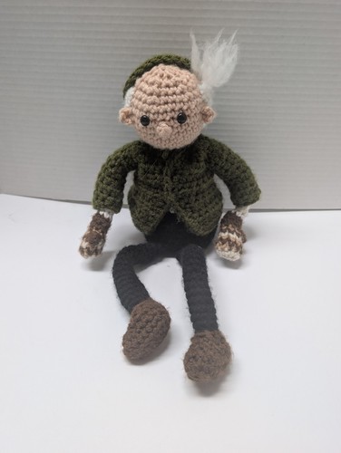 Bernie Sanders Inauguration Crochet Mittens Plush Doll