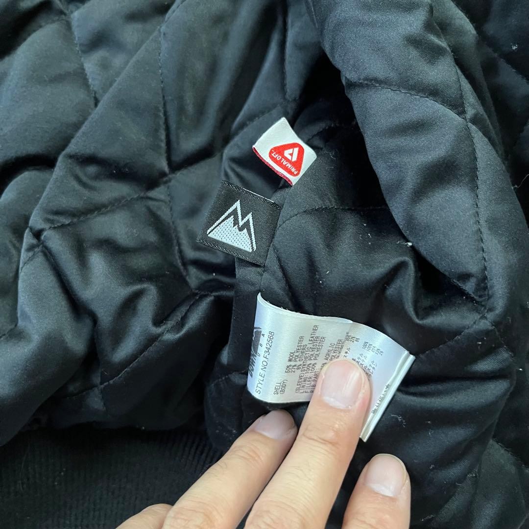 First Down Stadium Jacket Black L Patch Black - image 7