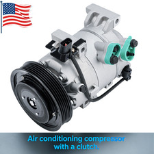 A/C Compressor For Hyundai Elantra 17-18 Kia ...