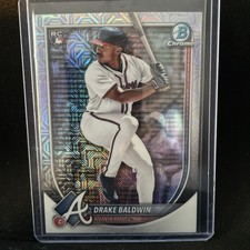 2025 Bowman Chrome Drake Baldwin Mojo Refractors Rookie #75