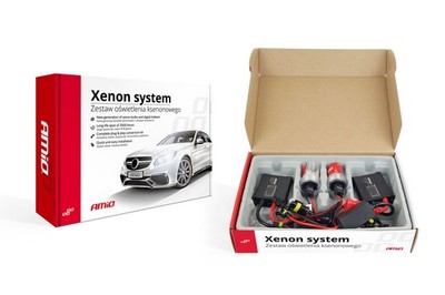 Xenon HID Umrüstkit AMiO Slim H7 35W 8000K 2x Brenner 2x Ballast