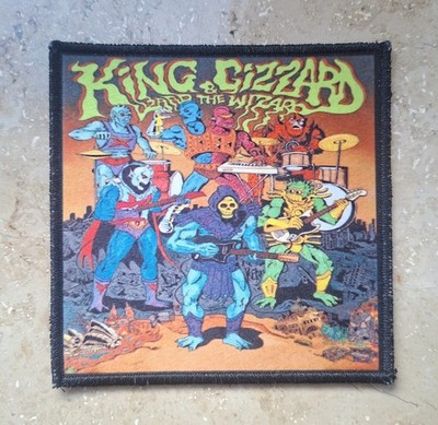 KING GIZZARD & THE LIZARD WIZARD -- PATCH/AUFNÄHER -- PSYCHEDELIC ROCK / GARAGE