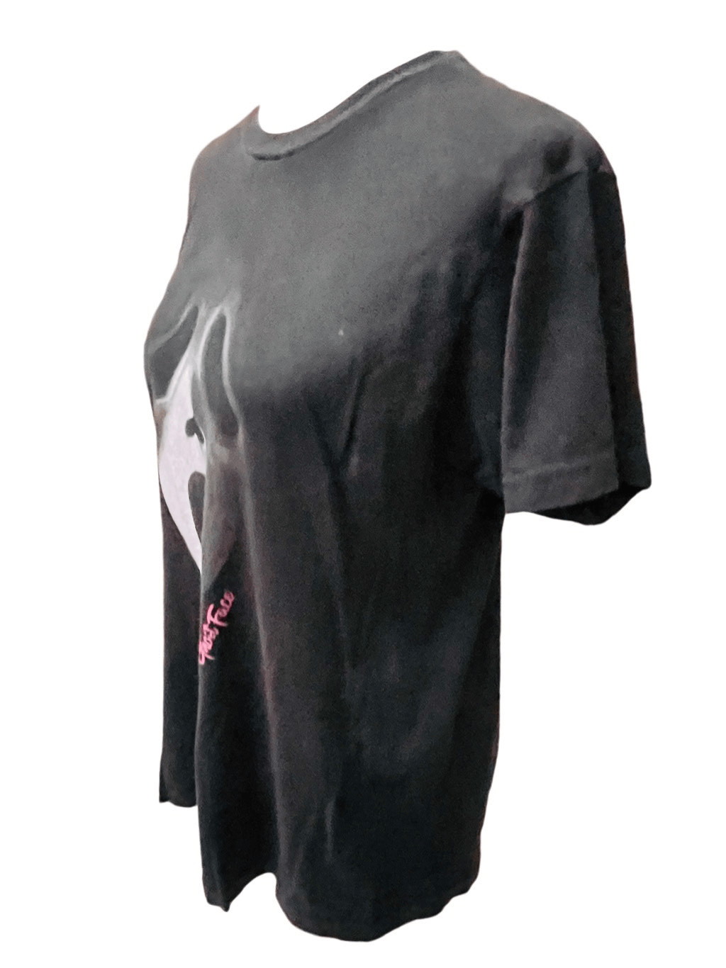 Ghost Face Black Crewneck T-Shirt Size Medium - image 5
