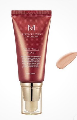 MISSHA M Perfect Cover BB Cream Shade No. 21 Full Coverage SPF 42