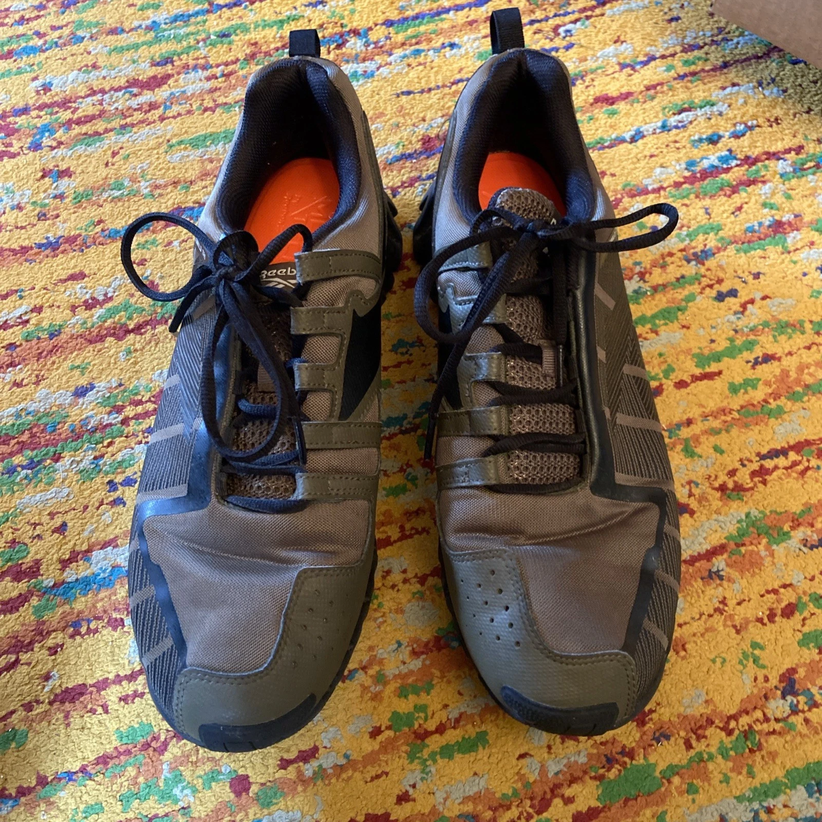 Reebok ZigWild Trail 6 Men's 12.5 Army Green Hiking Trail Shoes