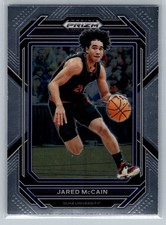 2023 Panini Prizm Draft Picks #43 Jared McCain Duke Blue Devils