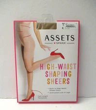 ASSETS by Spanx womens high waist Shaping Sheers Nude size 1