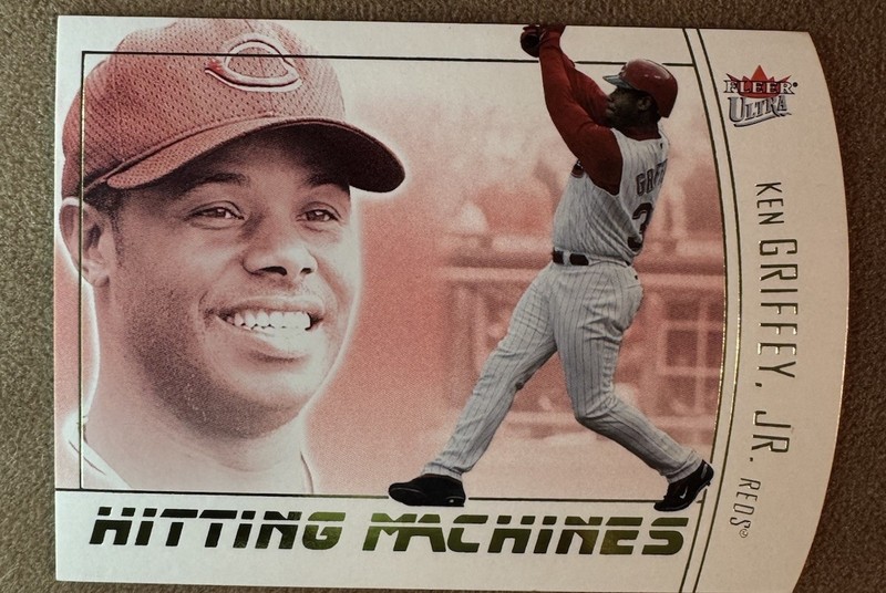 Ken Griffey Jr. 2004 Ultra Hitting Machines Die Cut Card# 2 of 10 HM