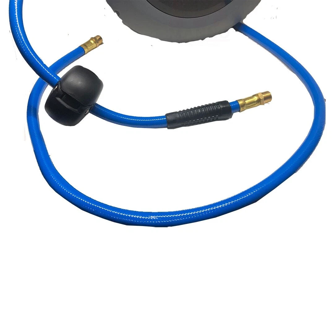 Ribimex Tubo aria compressa 9 mt con Avvolgitubo automatico a parete muro - 2