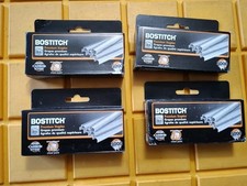 Bostitch B8 PowerCrown Premium Staples, 5000 Count, 1/4" Chisel Point X4   
