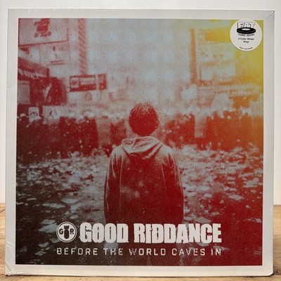 Good Riddance Before The World Caves In 3 Color Stripe LP IN HAND SHIPS NOW  