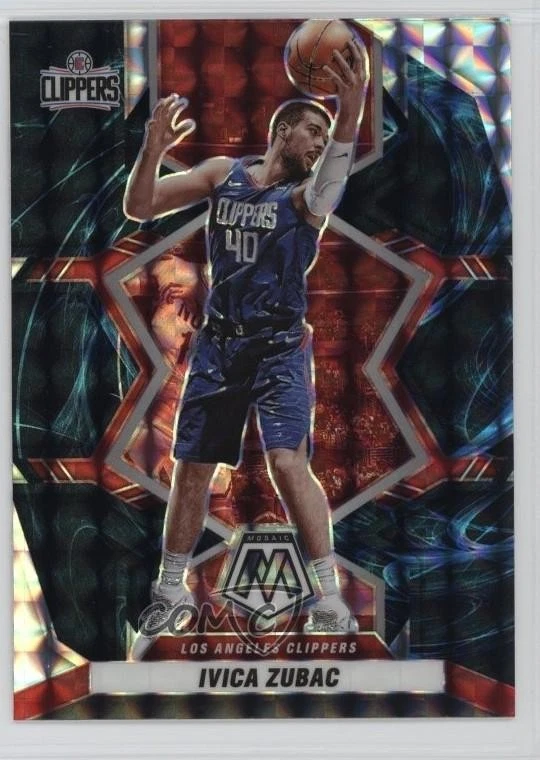 2021-22 Mosaic Genesis Mosaic Prizm Ivica Zubac #21 Prizm