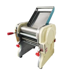 110V Stainless Steel Electric Pasta Press Maker with 0.12inch/3mm & 0.35inch/9mm