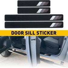 For Toyota Accessories Car Door Sill Plate Protector Scuff Entry Guard Cover D