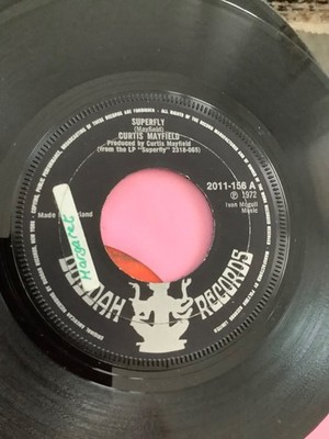 Curtis Mayfield.  Superfly.  7 .  1972. Buddah   Records
