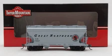 InterMountain 46538-02 HO Great Northern ACF Centerflow 2 Bay Hopper #173837 LN