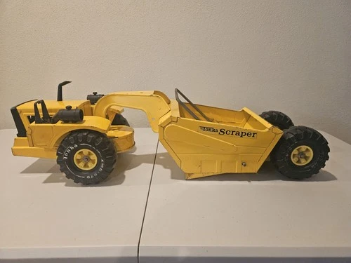 Vintage Tonka Pressed Steel Mighty Scraper 60s 70s NICE