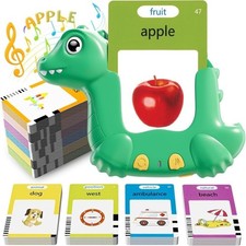 Talking Flash Cards for Toddlers Words Learning Toys Preschool Audible Game