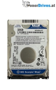 Western Digital WD3200LPVT-22G33T0 - 320 GB - SATA - Pcb 2060-771852-001 Rev. P1