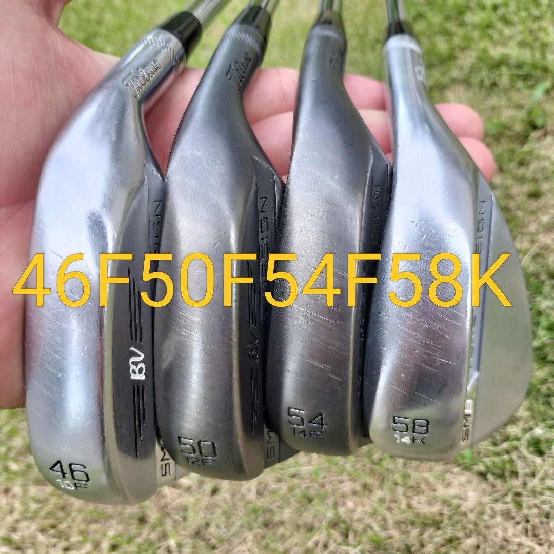Vokey Sm8 46 Degrees 10F 50 12F 54 14F 58 14K 4-Piece Set | eBay