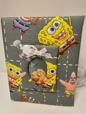 Sponge Bob Photo Album -Holds 100 4x6 Photos - Handmade