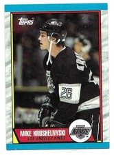 MIKE KRUSHELNYSKI 1989-90 TOPPS CARD NM-MT CONDITION