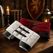 Padded Medieval Armor Belt Cotton Load Bearing Belt LARP Ren Faire Costume