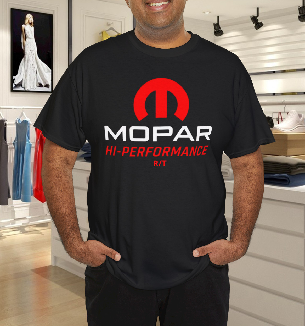 New Mopar Hi Performance R/T Mens T-shirt American