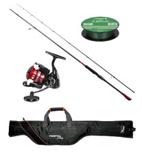 Zander Spécial Combo CoroSpin 2,40 m 10-40 g Daiwa Ninja LT 2500-XH + Sac