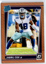 2021 Donruss Optic Jabril Cox Bronze #286 RC