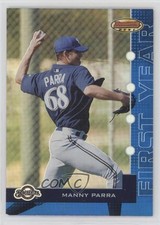 2005 Bowman's Best Blue 358/499 Manny Parra #83 sh7