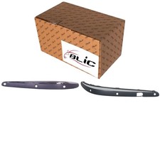 2x BLIC Zierleiste Sto&szlig;stange Vorne f&uuml;r M-B E-KLASSE W211 03.02-04.06