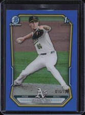 2026 Bowman #BCP-137 Braden Nett Chrome Prospects Blue Refractor #/150